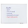 Franken Wall Mountable Magnetic Whiteboard Enamel Valueline 90 x 60 cm