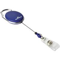 DURABLE Style Badge Reel 0.8 m Blue Pack of 10