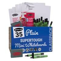 Show-me A4 Plain Supertough Whiteboard Set Double Pack of 107