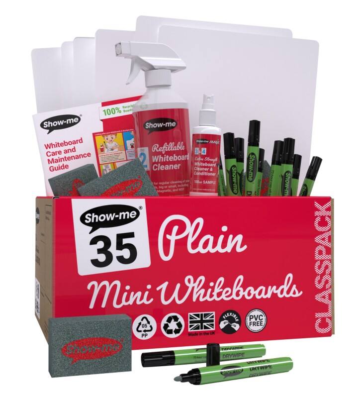 Show-me Whiteboard Set Pack of 107