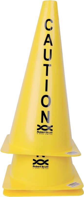 Robert Scott Wet Floor Sign Cone Caution