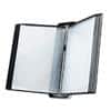 Djois Tarifold Display Panel System 10 Panels A4 ABS (Acrylonitrile Butadiene Styrene) Black, Silver