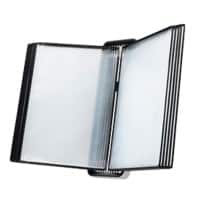 Djois Tarifold Display Panel System A4 Silver, Black 714507