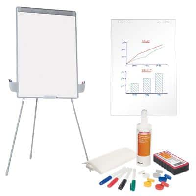 Office Depot Freestanding Easel Bundle with Adjustable Height 70 x 100cm Assorted