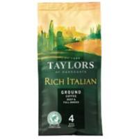 Taylors of Harrogate Rich Italian Ground Coffee Bag 227g