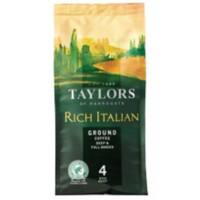 Taylors of Harrogate Rich Italian Ground Coffee Bag 227g