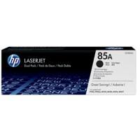 HP 85A Original Toner Cartridge CE285AD Black Pack of 2 Duopack