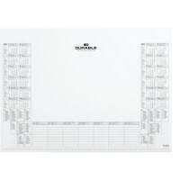 DURABLE Desk Mat 7292/02 Paper White 57 x 41 cm 25 Sheets