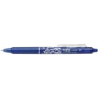 Pilot FriXion Ball Clicker Gel Rollerball Pen Erasable Medium 0.35 mm Blue Pack of 12