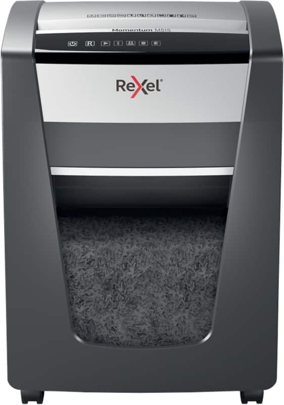 Rexel Momentum Shredder 17 Sheets Micro Cut Security Level P-5 30 L M515