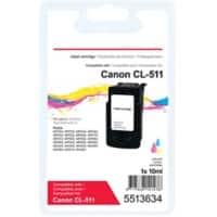 Office Depot CL-511 Compatible Canon Ink Cartridge Cyan, Magenta, Yellow