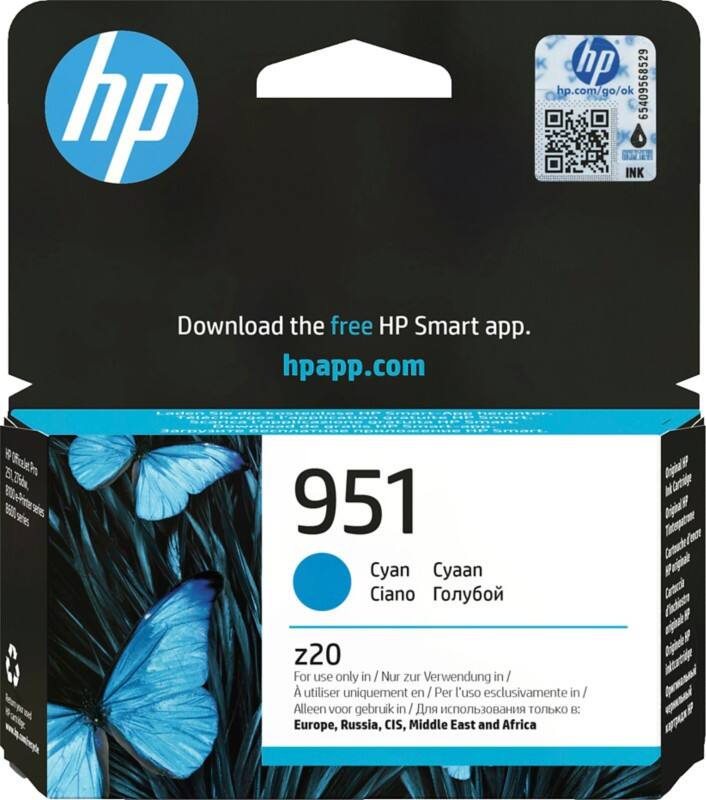 HP 951 Original Ink Cartridge CN050AE Cyan