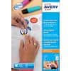 Avery E3613 Round Reward Stickers Self Adhesive 40 mm White 8 Sheets of 24 Labels