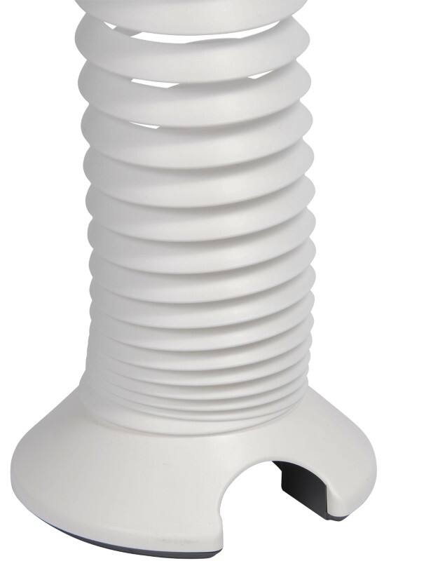 Vertical Expanding Cable Spiral EV-SN-WH 1,300 mm