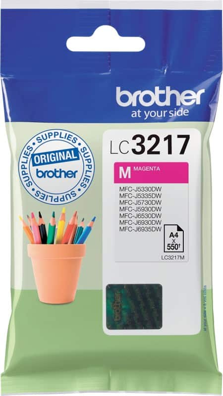 Brother LC3217M Original Ink Cartridge Magenta