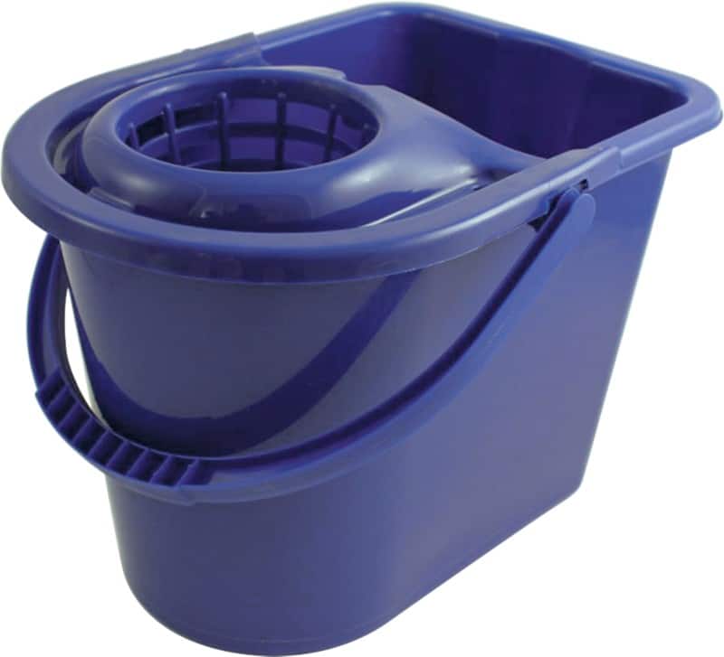 Bentley Bucket with Wringer Plastic Blue 15L