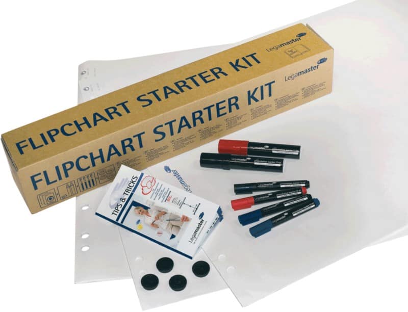 Legamaster Flipchart Starter Kit 124900 Assorted