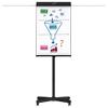 Legamaster Flipchart Board Universal Mobile 1050 x 680mm Grey