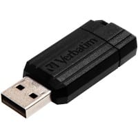 Verbatim PinStripe Flash Drive 32 GB Black
