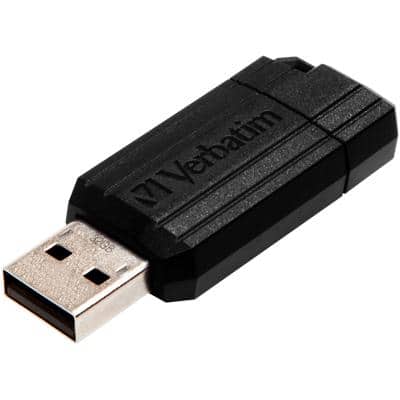 Verbatim PinStripe USB 2.0 Drive 32 GB Black