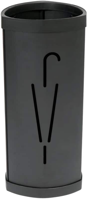 Alba Umbrella Holder 3 Hooks Black