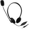 ewent EW3567 Wired Stereo Headset Over-the-head 3.5 mm Jack with Microphone Black