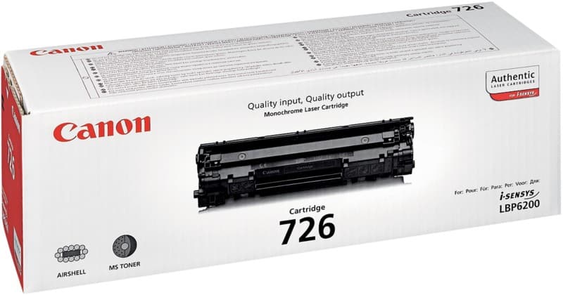 Canon 726 Original Toner Cartridge Black