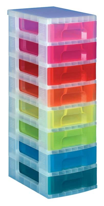 Really Useful Box Storage Unit 56 L Assorted 30 x 42 x 92.5 cm
