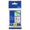 Brother P-touch Labelling Tape Authentic TZe-221 Adhesive Black on White 9 mm x 8 m