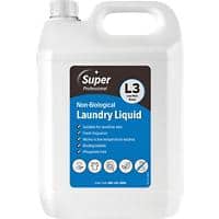 Super Professional Products L3 Laundry Detergent Non-Biological 5L
