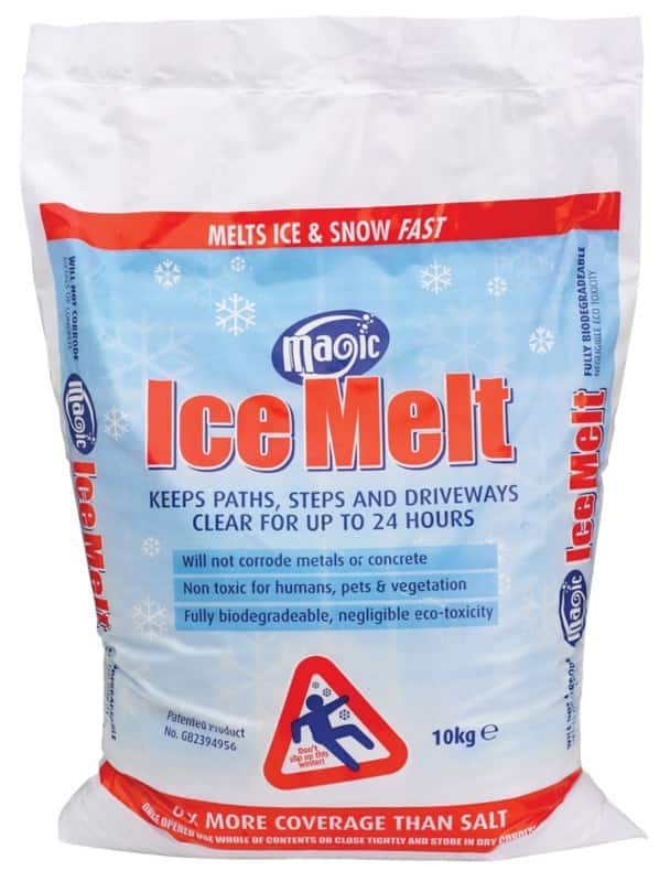 Magic Ice Melt Winter Supplies White 10 kg Bag