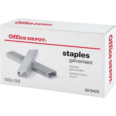 Office Depot Staples 23/8 Pack of 1000