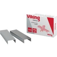 Viking Staples 26/6 5619474 Wire Silver Pack of 1000
