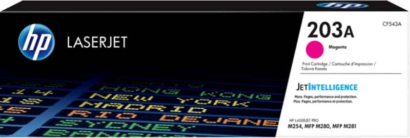 HP 203A Original Toner Cartridge CF543A Magenta