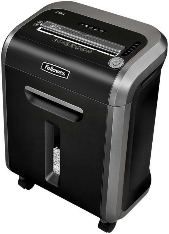 Fellowes Powershred Shredder 15 Sheets Cross Cut Security Level P-4, O-3, T-4 23 L 79Ci