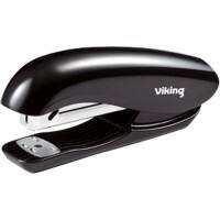 Viking Stapler Half strip 20 Sheets Black 24/6, 26/6 Plastic