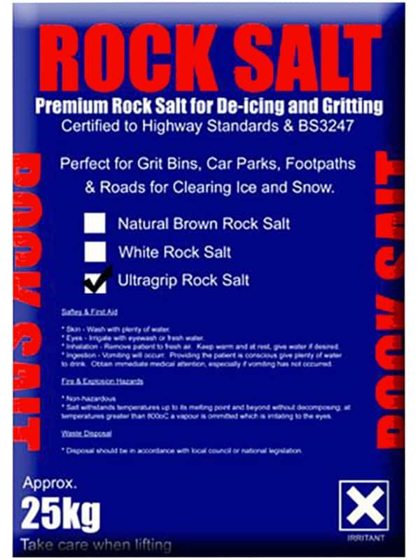 Blended Rock Salt Ultragrip 850KG Bulk Bag