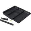 Exacompta Drawer Organiser Plastic Black 29.8 x 24.6 x 3.6 cm