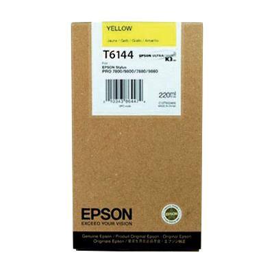 Epson T6144 Original Ink Cartridge C13T614400 Yellow
