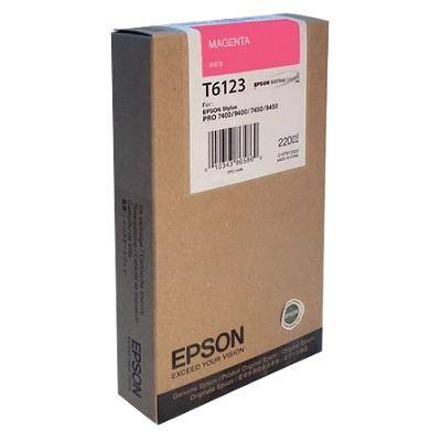 Epson T6123 Original Ink Cartridge C13T612300 Magenta