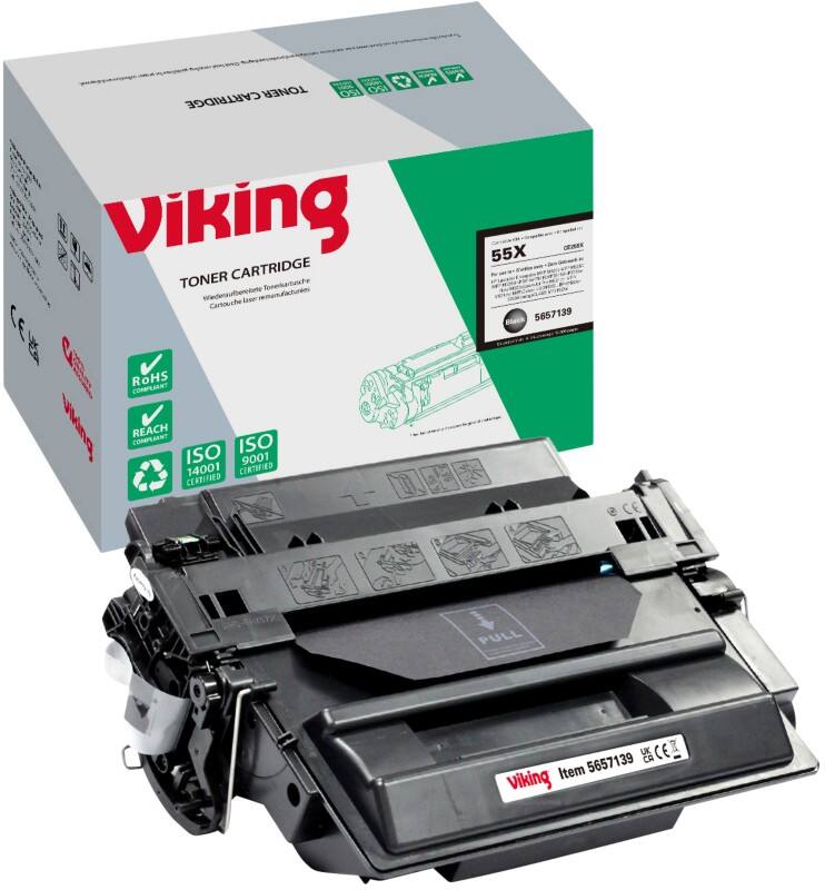 Viking 55X Compatible HP Toner Cartridge CE255X Black