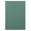 Exercise Book Green 6 mm Ruled and Margin A4 30 x 21 cm Pack of 50