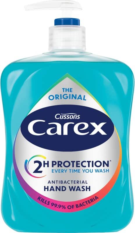 Carex Hand Soap Antibacterial Liquid Blue 604313 500 ml
