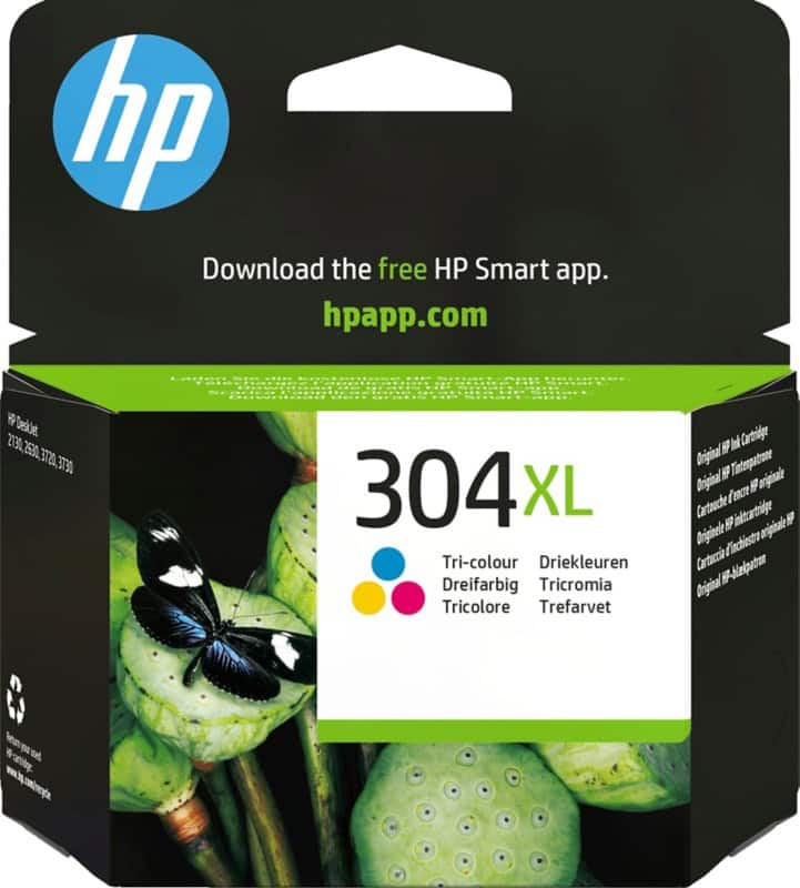 HP 304XL Original Ink Cartridge N9K07AE Cyan, Magenta, Yellow