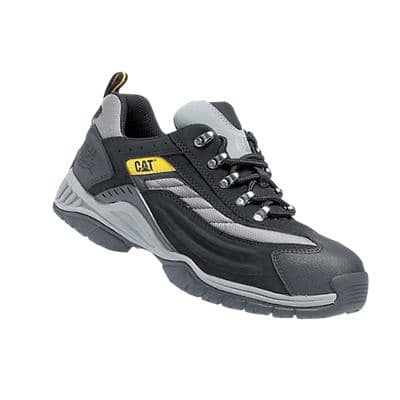 Caterpillar Safety Trainers Leather Size 8 Black
