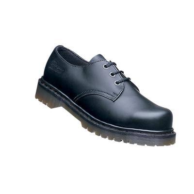Dr. Martens Safety Shoes Leather Size 6 Black