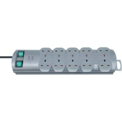 brennenstuhl Primera-Line 10 Way Socket Line Extension 2m