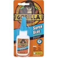 Gorilla Super Glue Permanent Liquid Transparent Clear 15 g 4044201