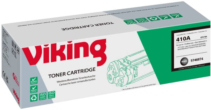 Viking 410A Compatible HP Toner Cartridge CF410A Black