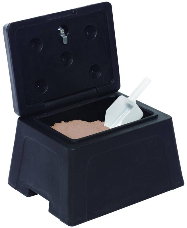 Grit Bin Black 25 kg 904117